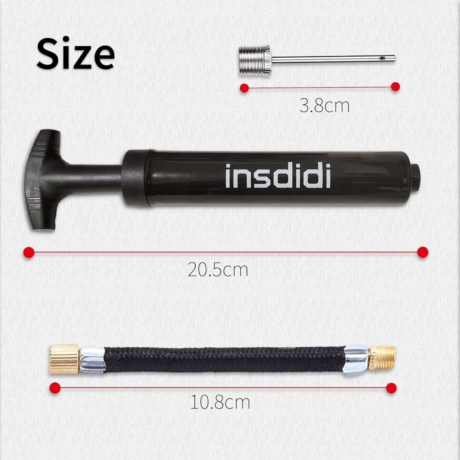 Bomba de Pelotas Manual YHP Pumpb con 8 Agujas y Manguera