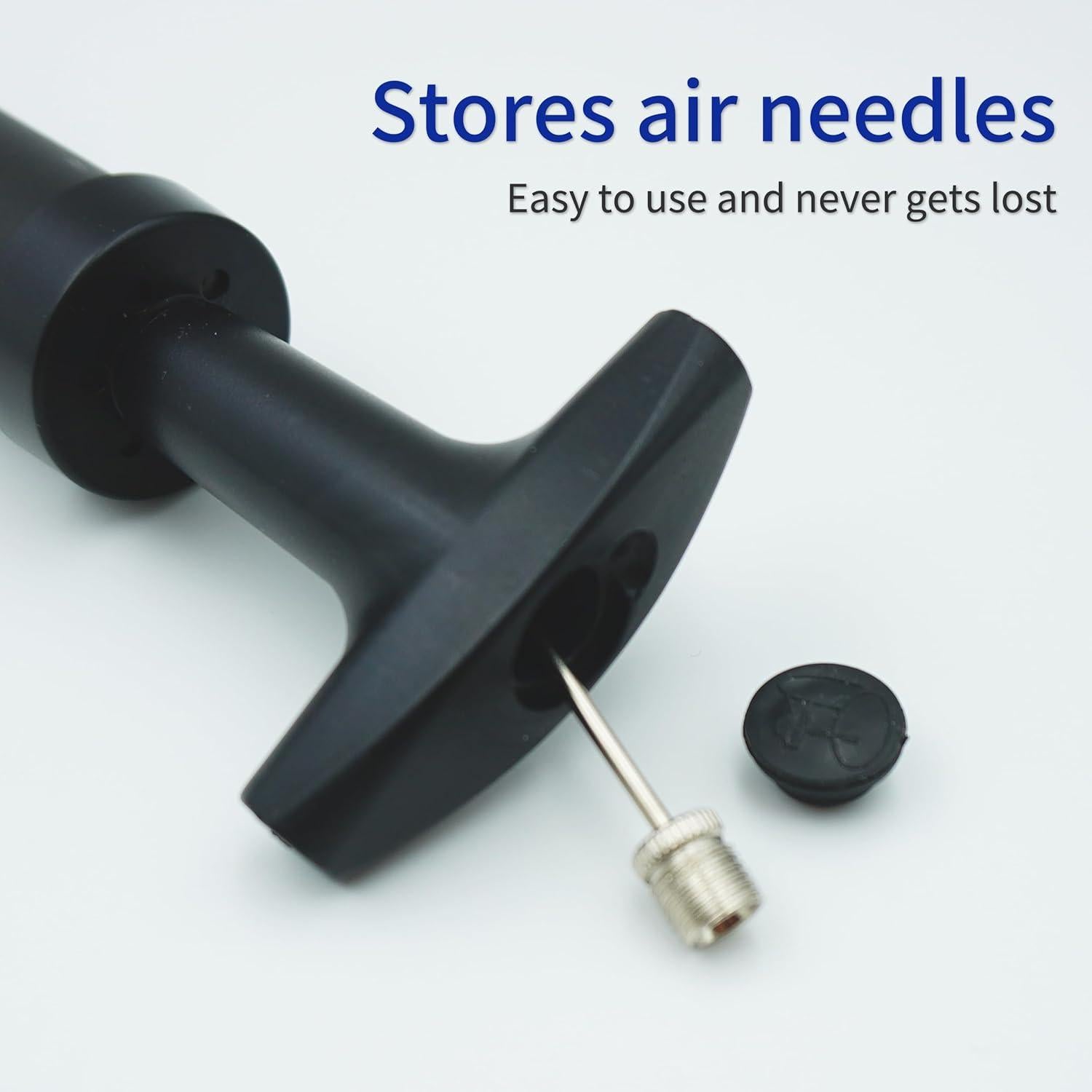 Bomba de Pelotas Manual YHP Pumpb con 8 Agujas y Manguera