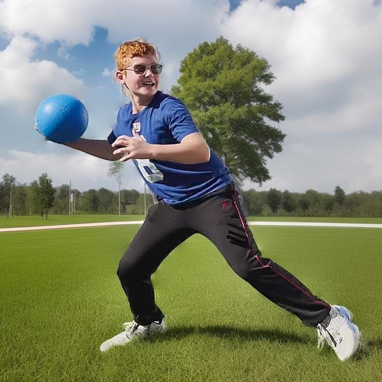 Pelotas de Dodgeball AppleRound PG85, Paquete de 4 con Bomba