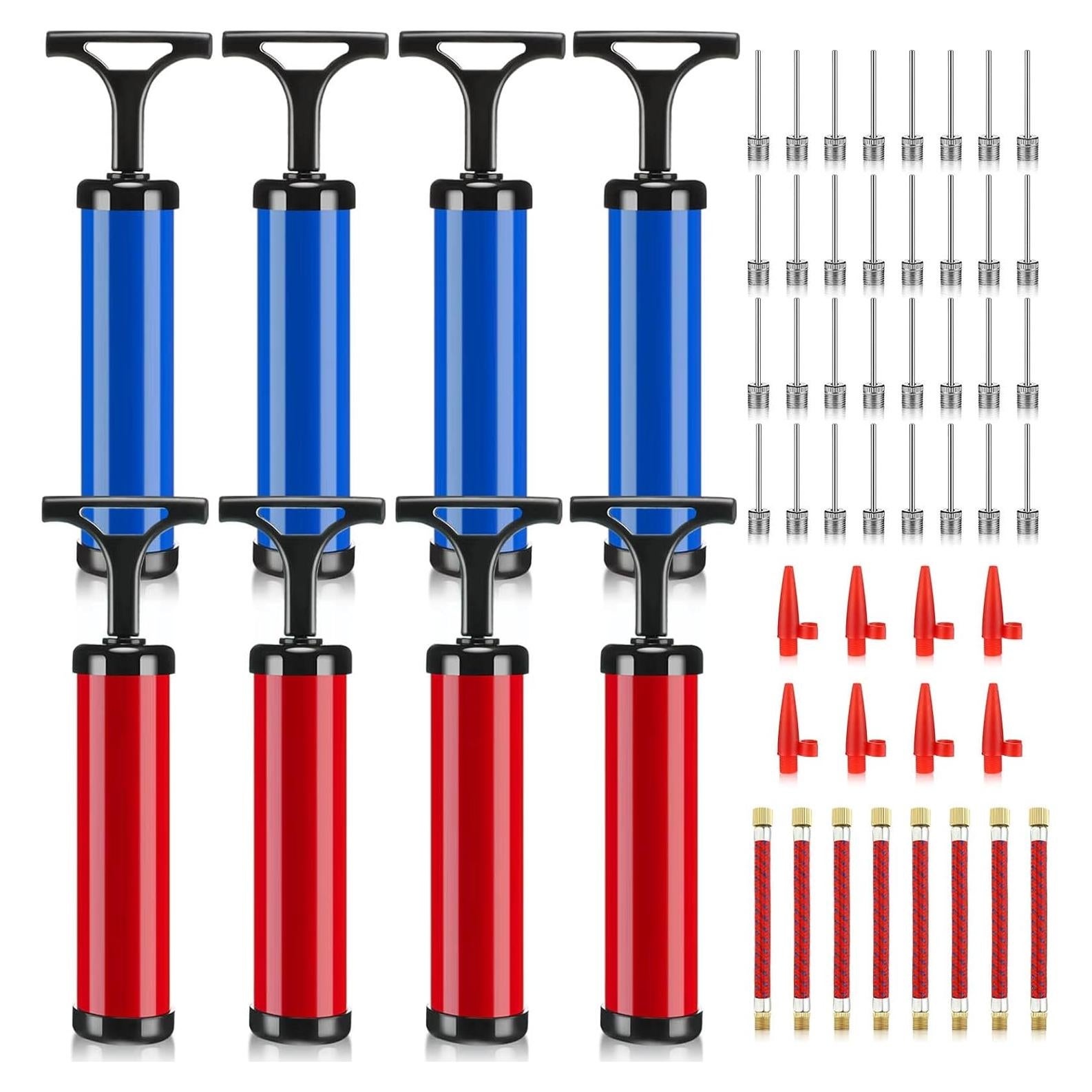 Chumia 8 Juegos de Bombas de Aire para Pelotas - Inflador Deportivo