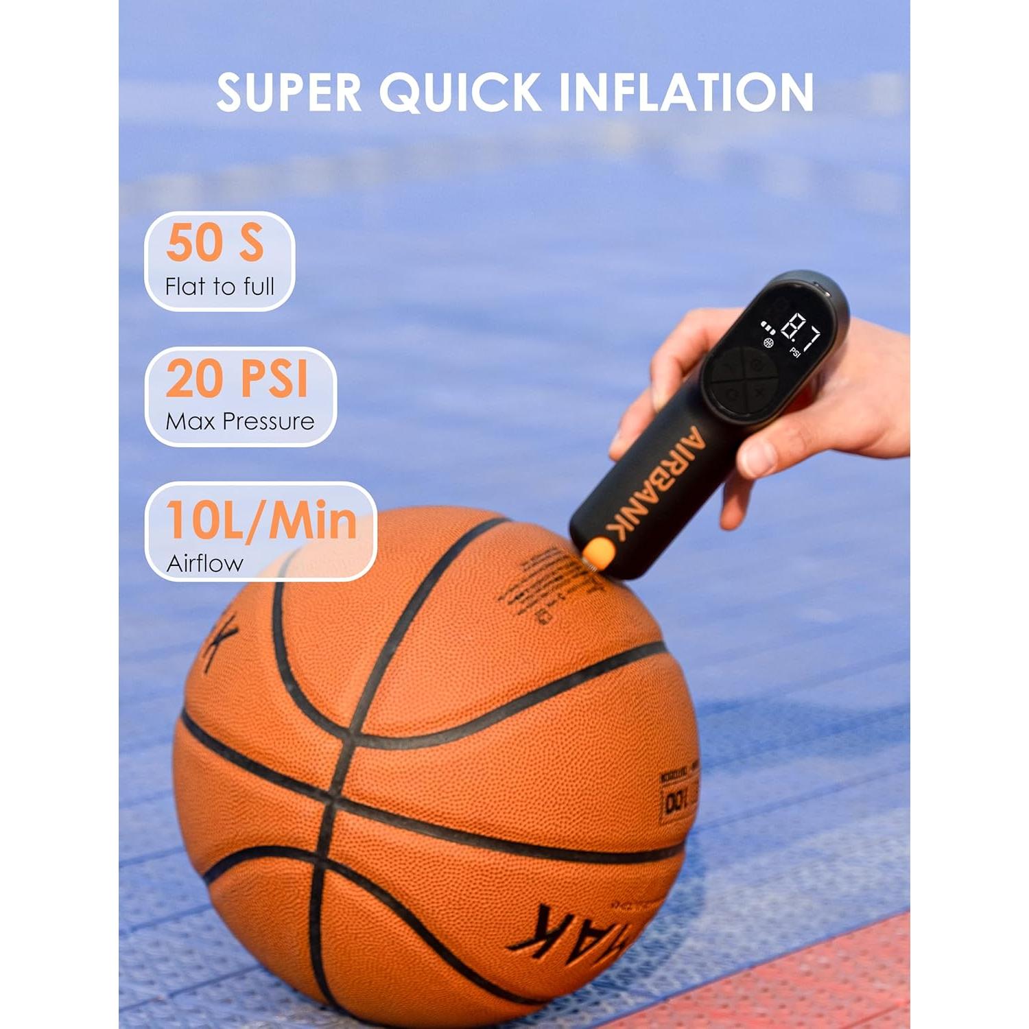 Bomba Eléctrica de Pelotas AIRBANK MAKO 4000mAh 20PSI