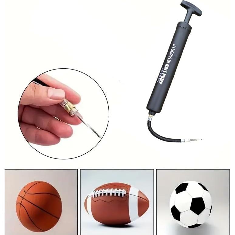 Inflador Manual JIUERYUN J-PUMP para Balones Deportivos
