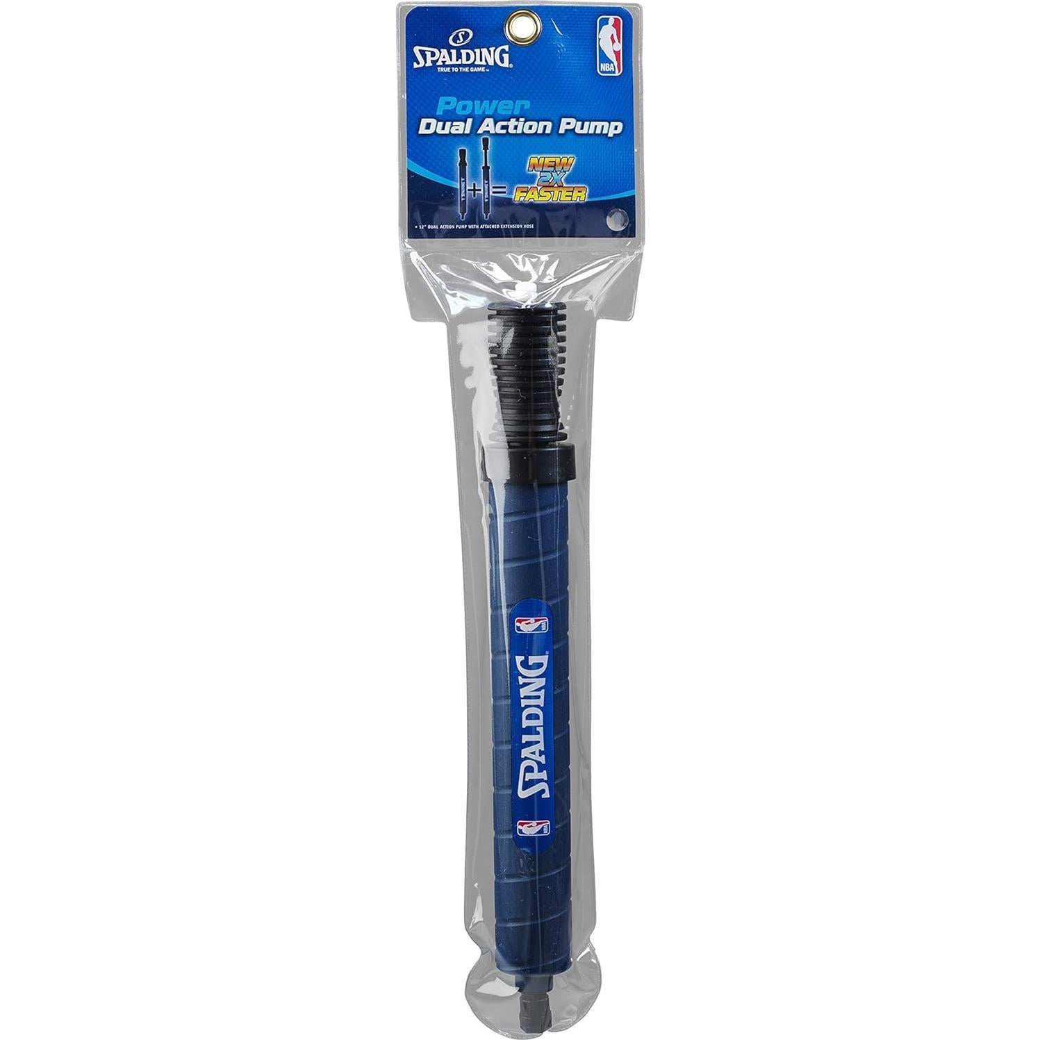 Bomba de Pelota Doble Acción Spalding 30.48 cm Azul