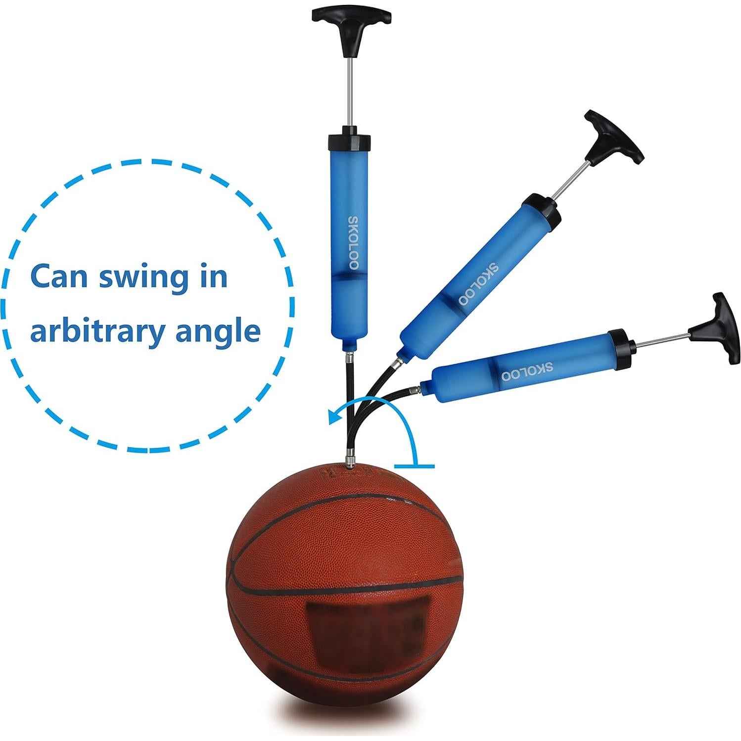 Bomba de Aire Manual SKOLOO 25.4 cm para Balones y Globos