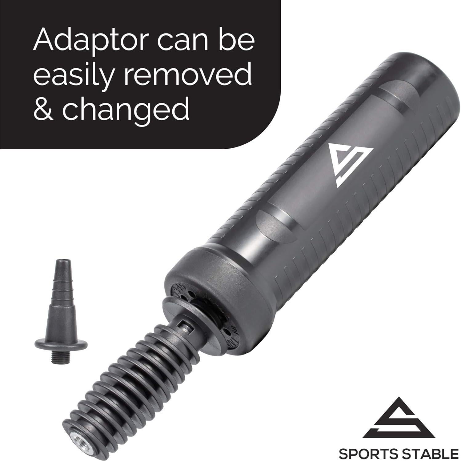 Bomba Manual de Aire Sports Stable para Pelotas de Ejercicio