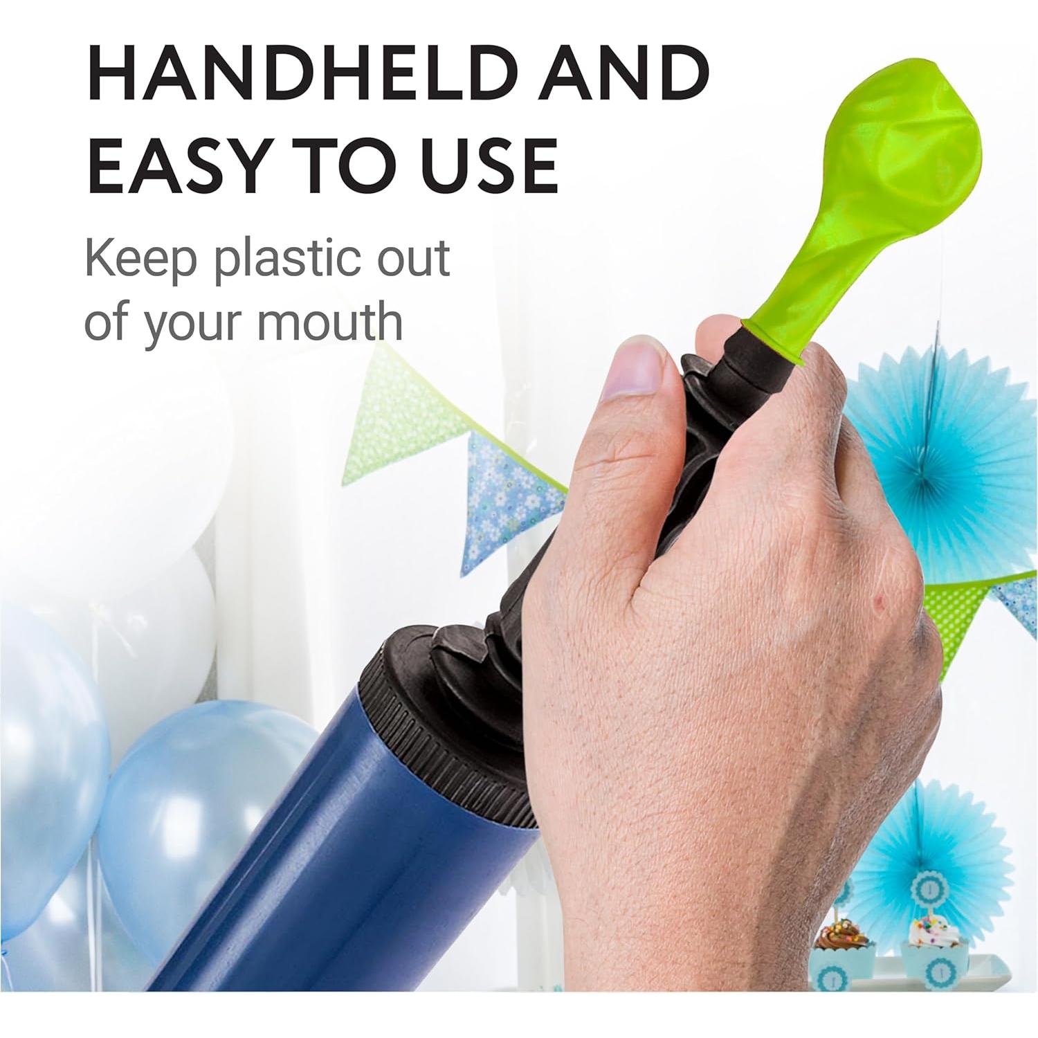 Bomba de Mano de Dos Vías IMPRESA para Inflables - 2 Unidades