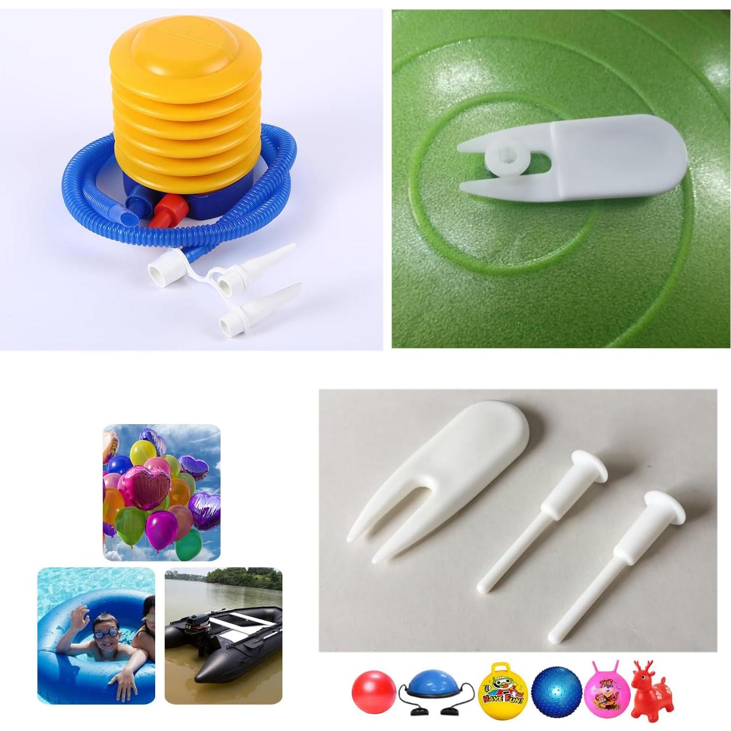 Bomba de Aire Manual SquEqu para Pelotas y Flotadores 10.16 cm