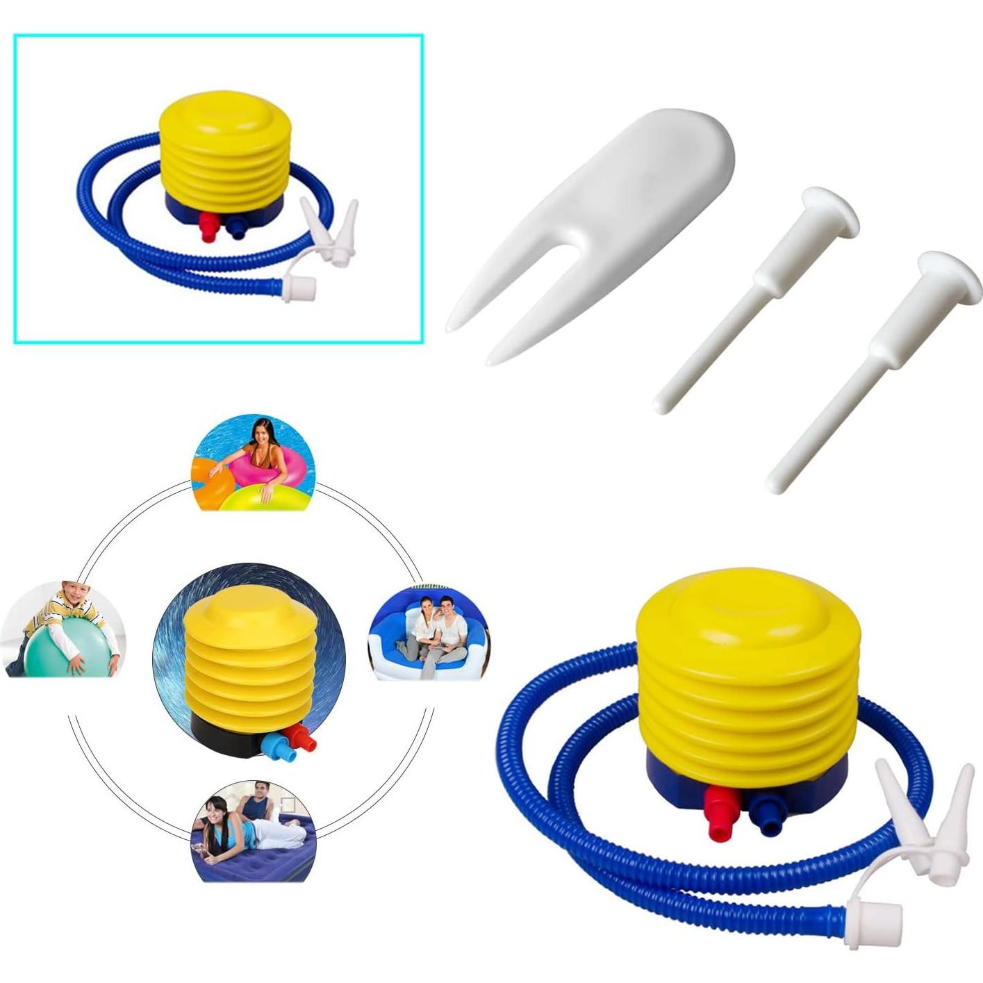 Bomba de Aire Manual SquEqu para Pelotas y Flotadores 10.16 cm