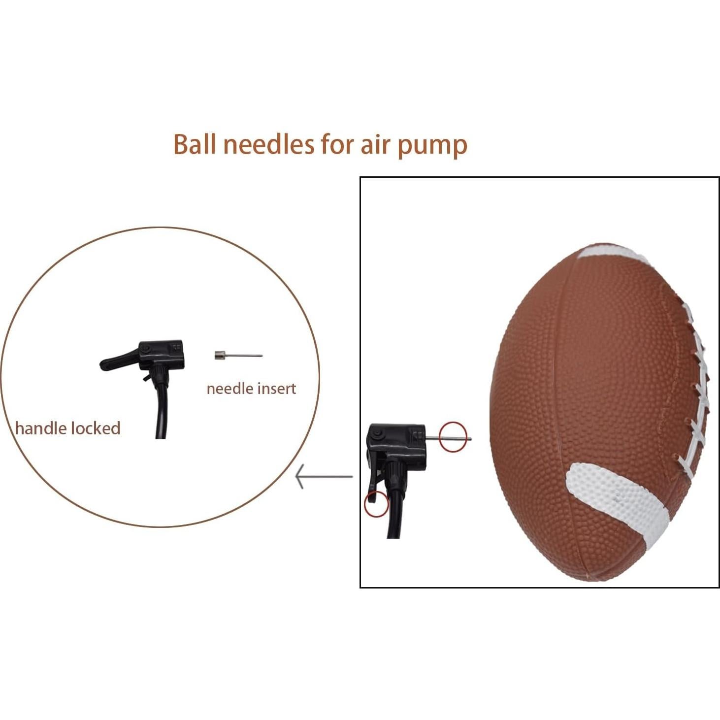 Agujas para Bomba de Balón CIZEBO 100pcs Acero Inoxidable