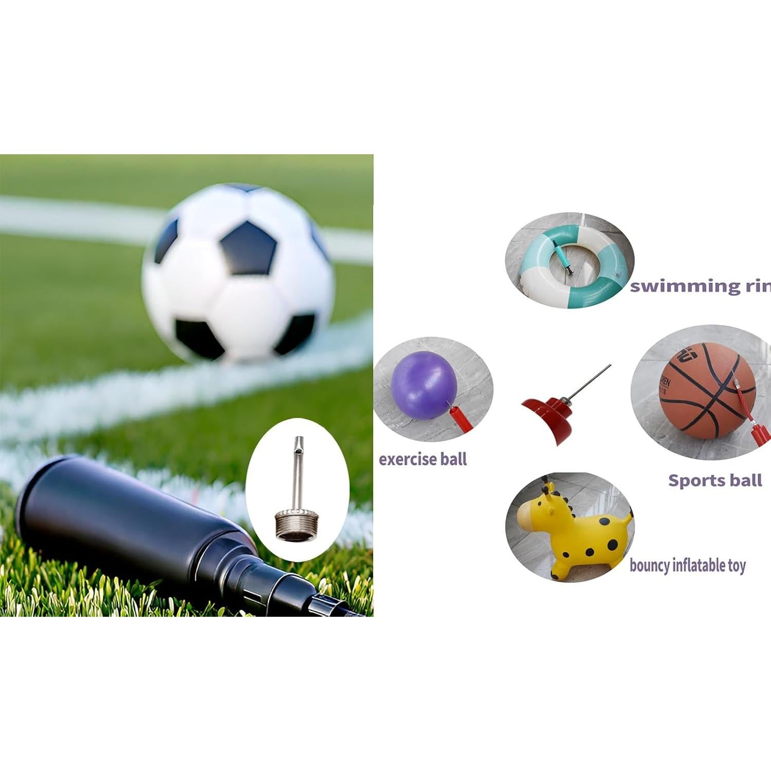 Agujas para Bomba de Balón CIZEBO 100pcs Acero Inoxidable