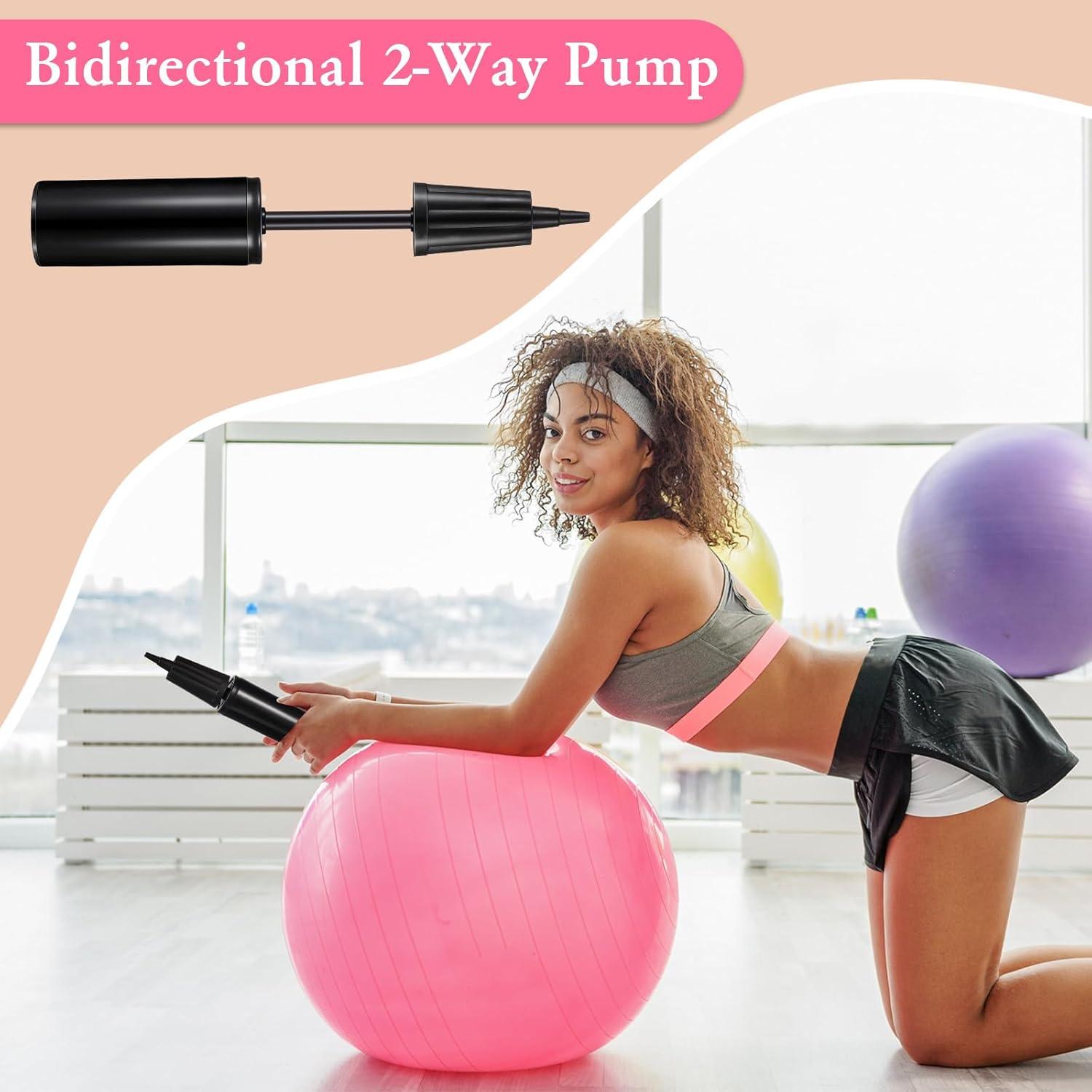 Conjunto de Bomba de Mano Skylety para Pelotas de Ejercicio 13 Piezas