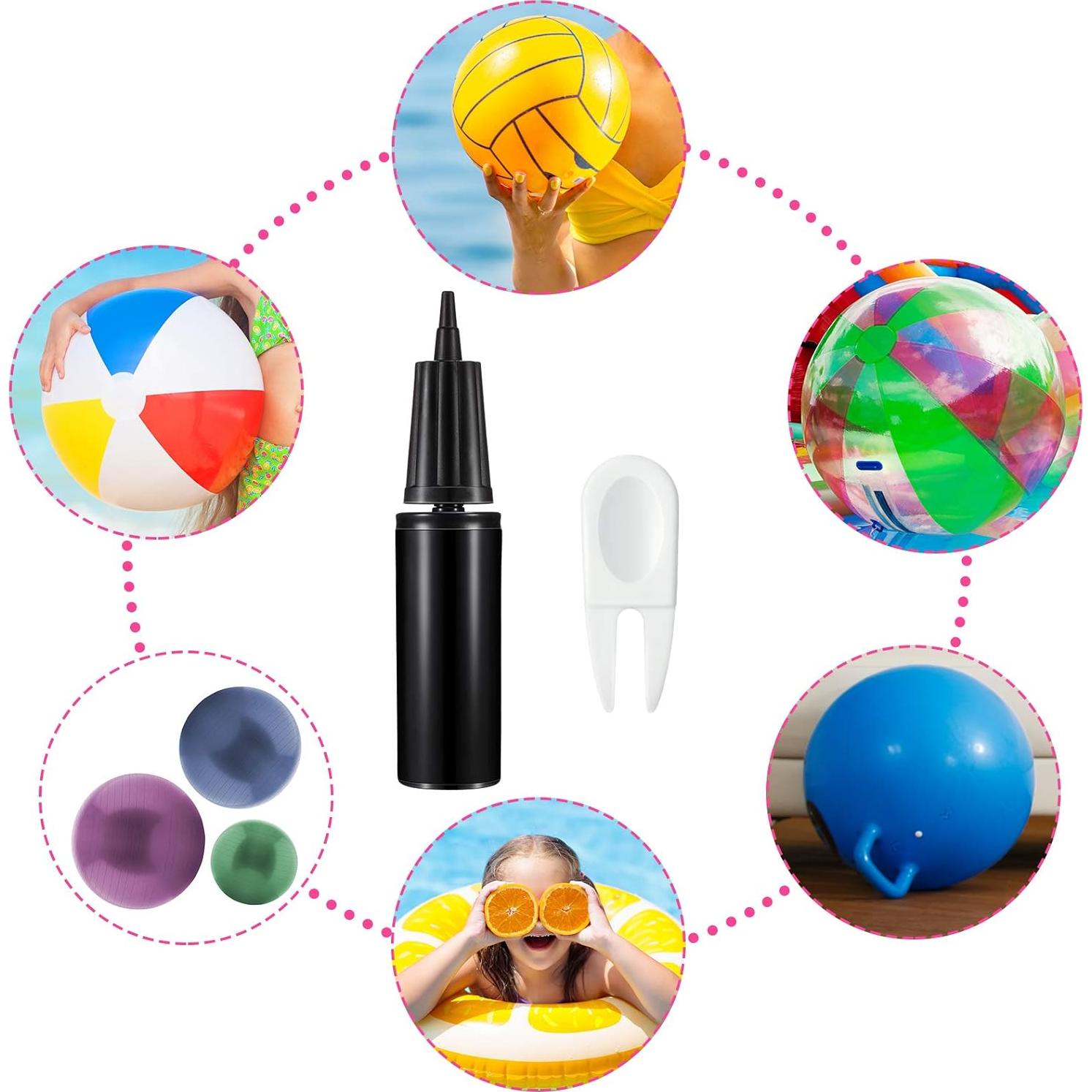 Conjunto de Bomba de Mano Skylety para Pelotas de Ejercicio 13 Piezas