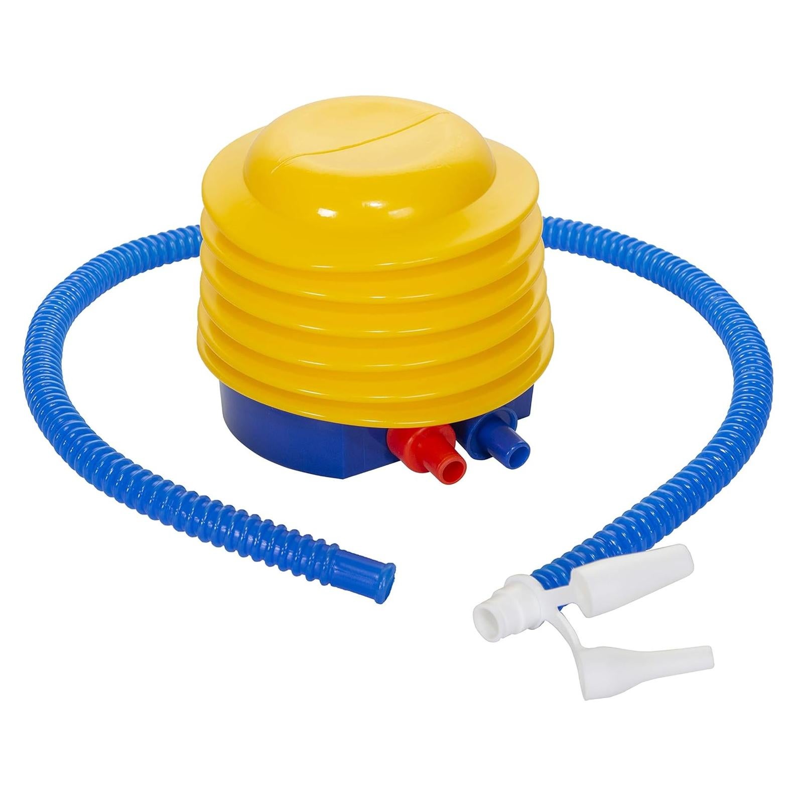 Bomba de pie de fuelle Stansport 430 amarilla