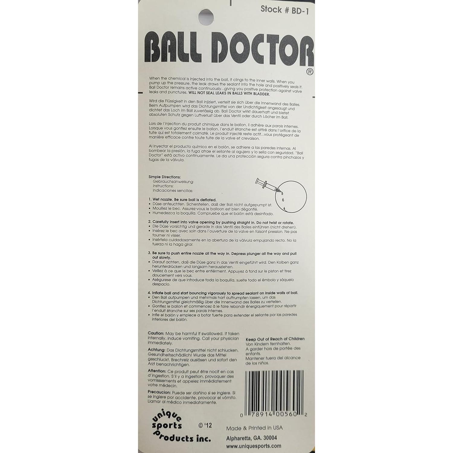 Sellador de Pelotas Ball Doctor 28.35 ml - Productos Deportivos