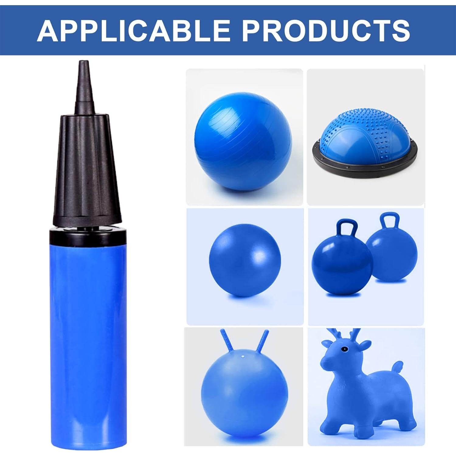 Bomba de Aire Manual Livelytier para Pelotas de Ejercicio 13 PCS