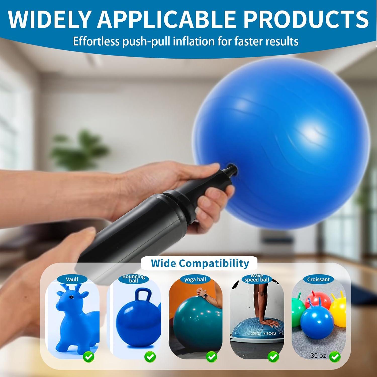 Bomba Manual para Pelotas de Ejercicio Eiszhjk EIBOB-01