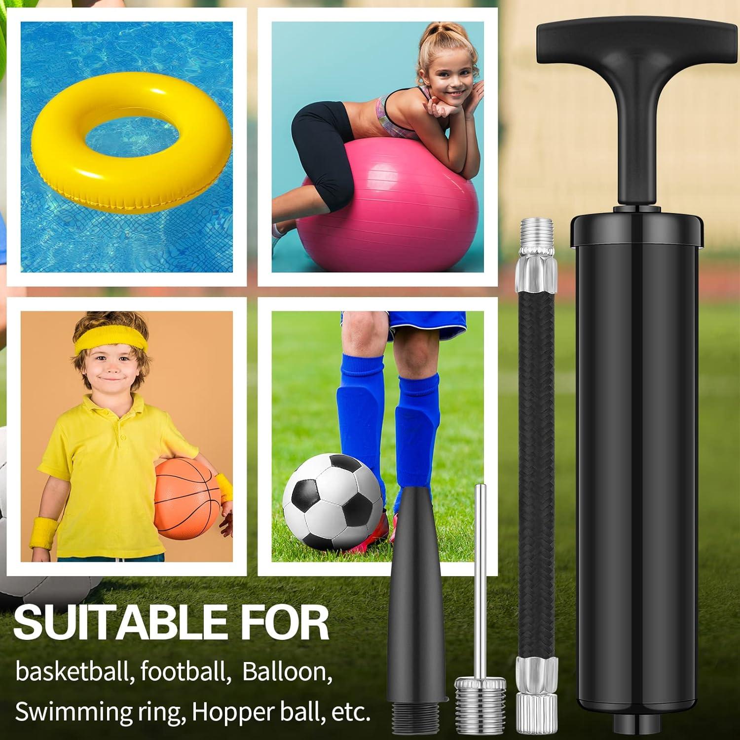 Bomba de Pelotas Manual Reginary con Agujas y Manguera - 10 Pcs