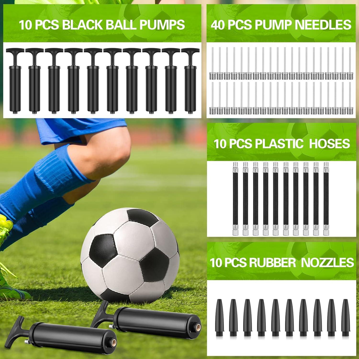 Bomba de Pelotas Manual Reginary con Agujas y Manguera - 10 Pcs