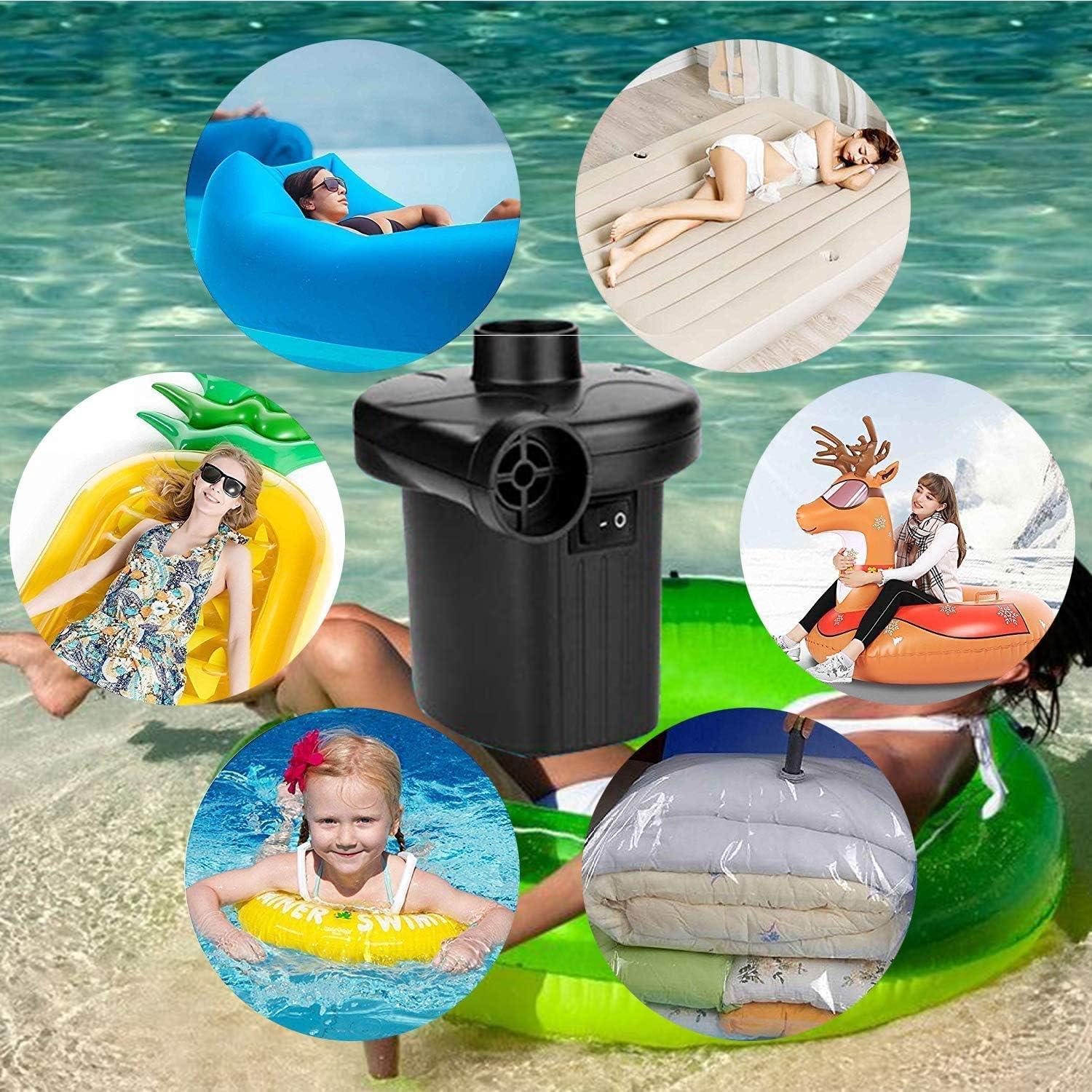 Bomba de Aire Eléctrica Yoocylii para Colchones Inflables 12V/110V