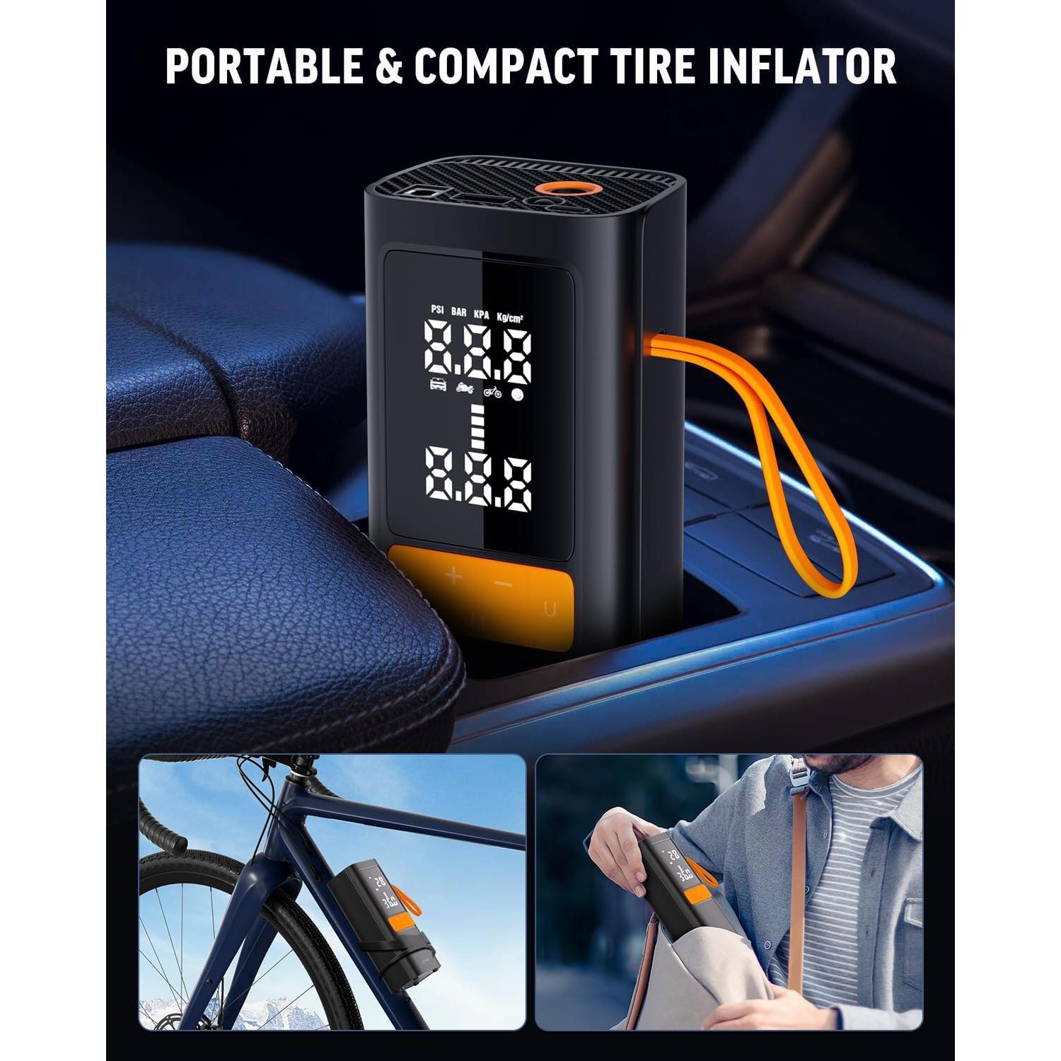 Compresor de Aire Portátil Gmaii GM-PAC-001 150 PSI Inalámbrico