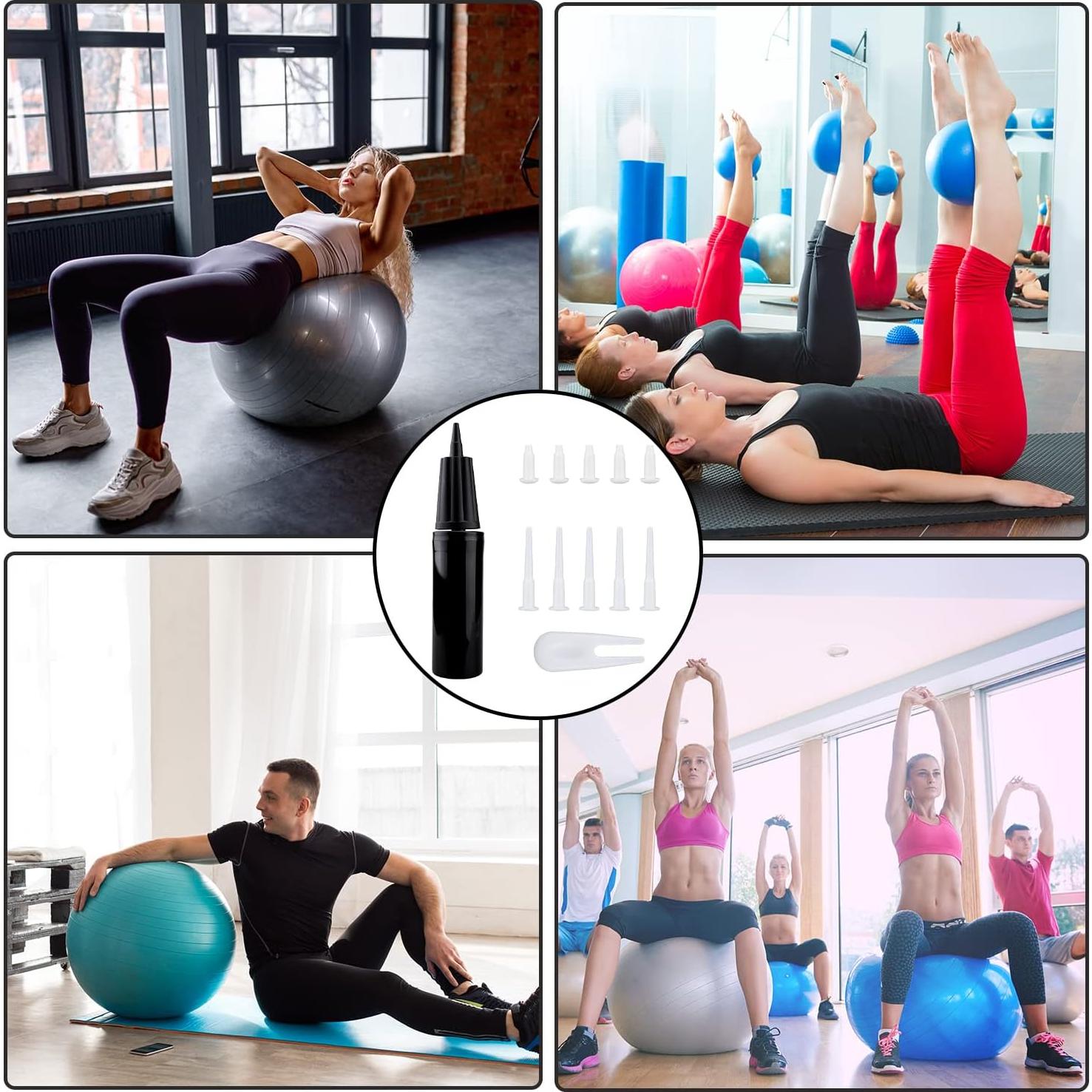 Kit Bomba de Pelota de Ejercicio Luter con Accesorios 12pcs
