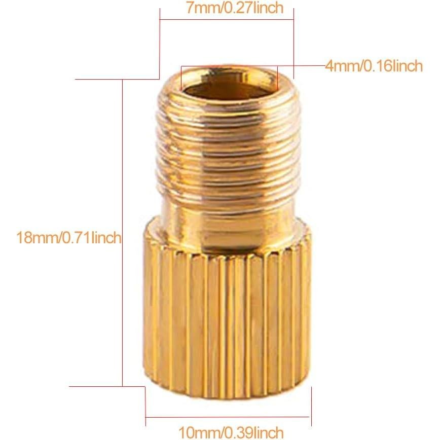 Kit de Adaptadores de Inflado CNHIDEE CQT-001 para Neumáticos y Balones