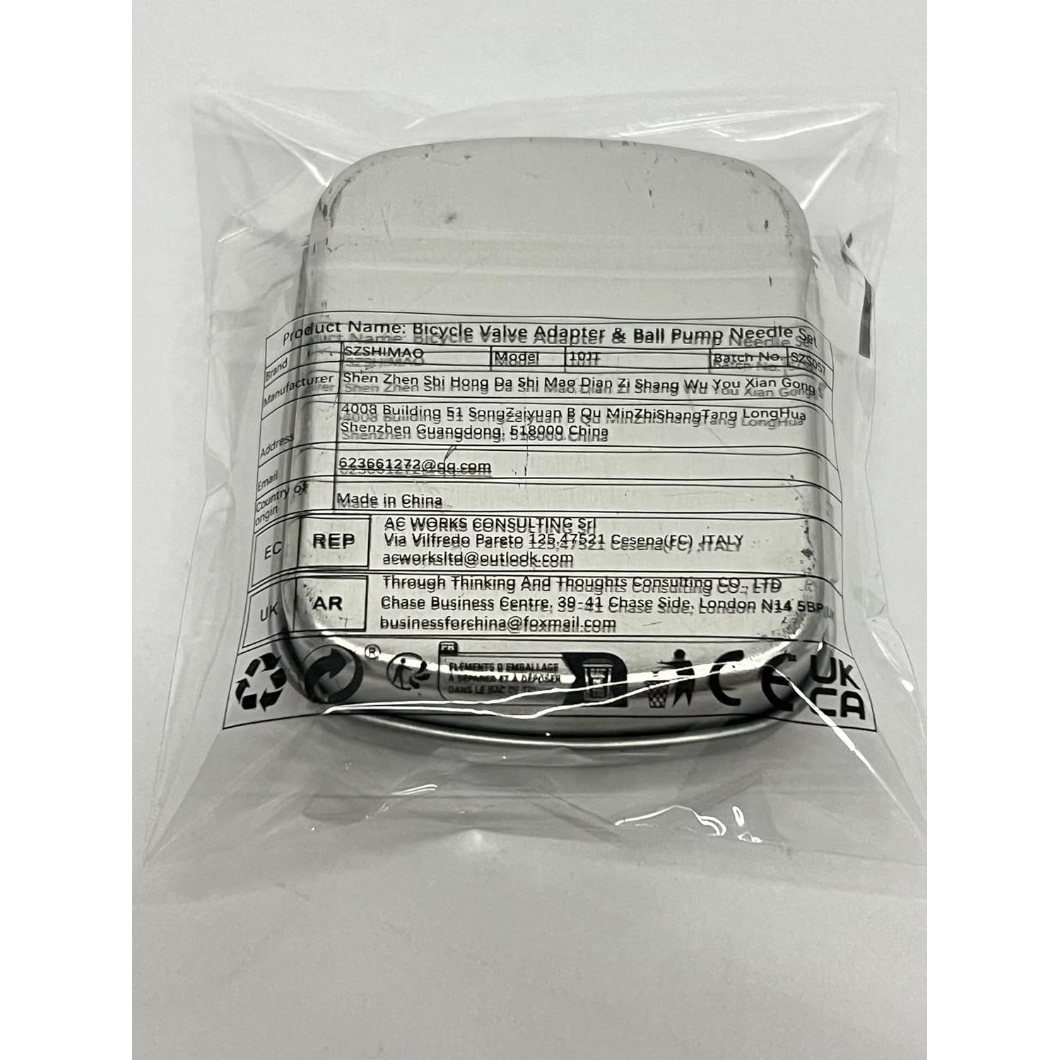 Kit Adaptador Bomba Aire Presta a Schrader SZSHIMAO