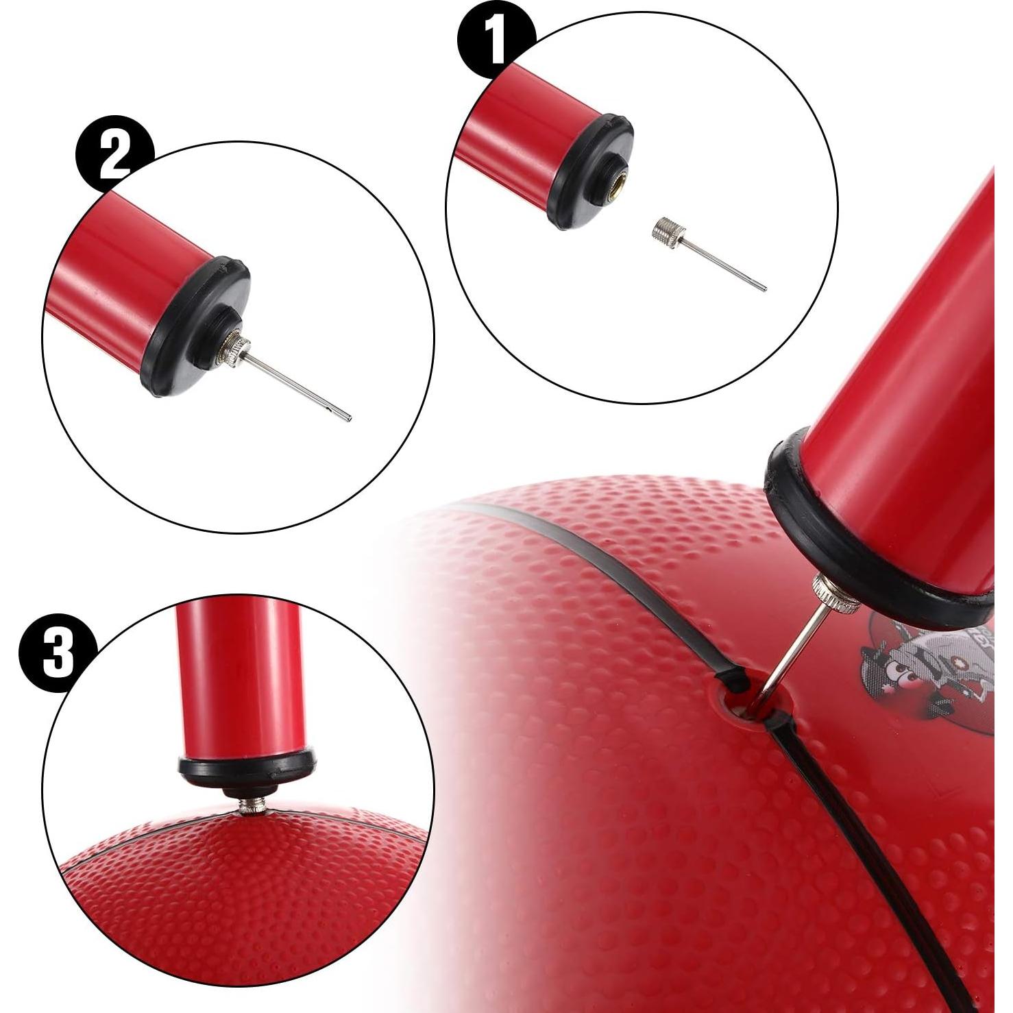 WILLBOND 100 Agujas para Inflar Balones Deportivos - Acero Inoxidable