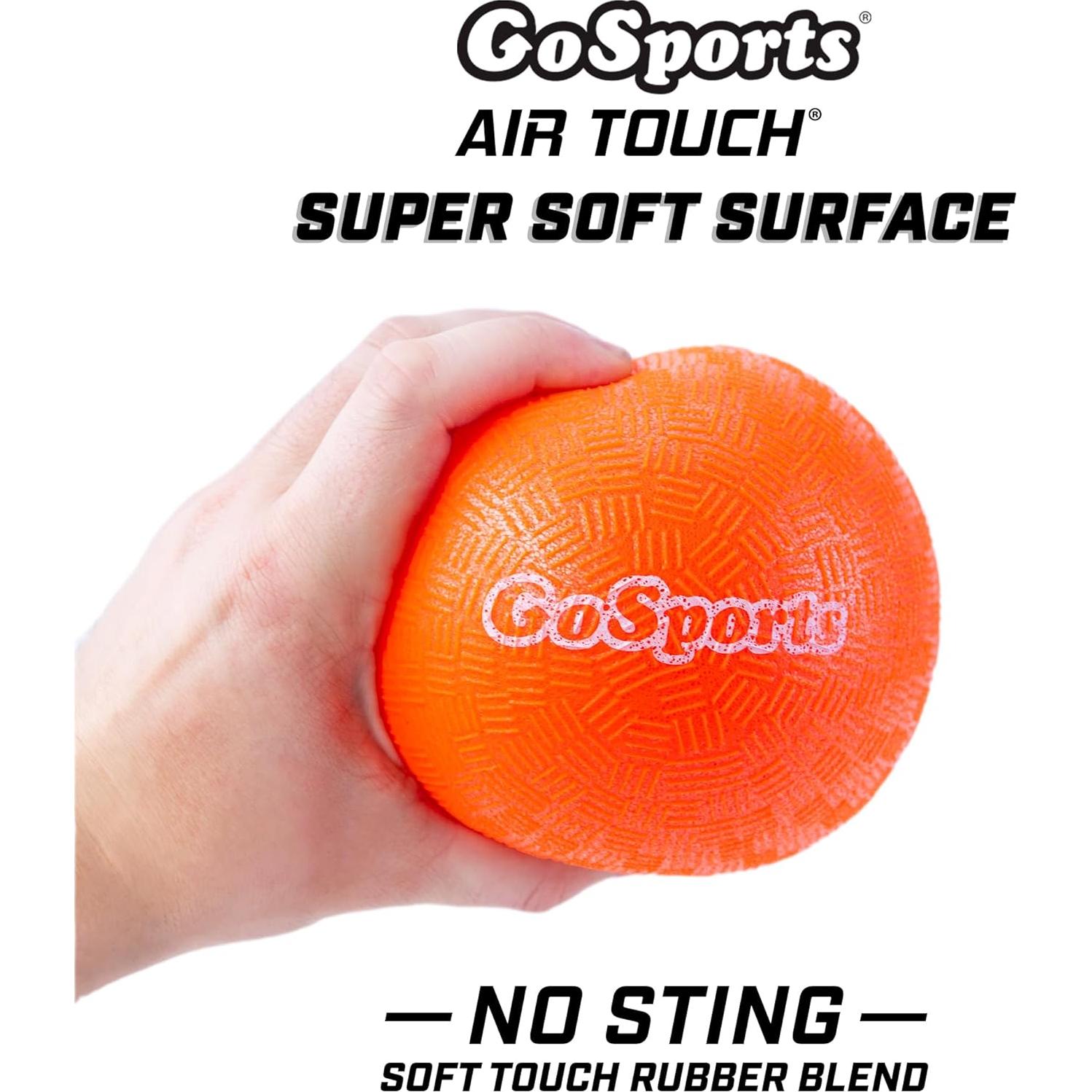 Juego de 6 Pelotas de Dodgeball Inflables GoSports 12.7 cm