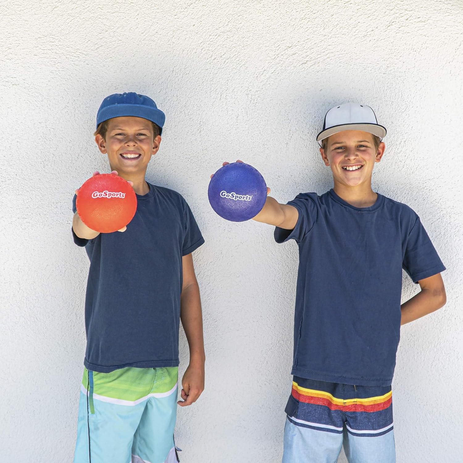 Juego de 6 Pelotas de Dodgeball Inflables GoSports 12.7 cm