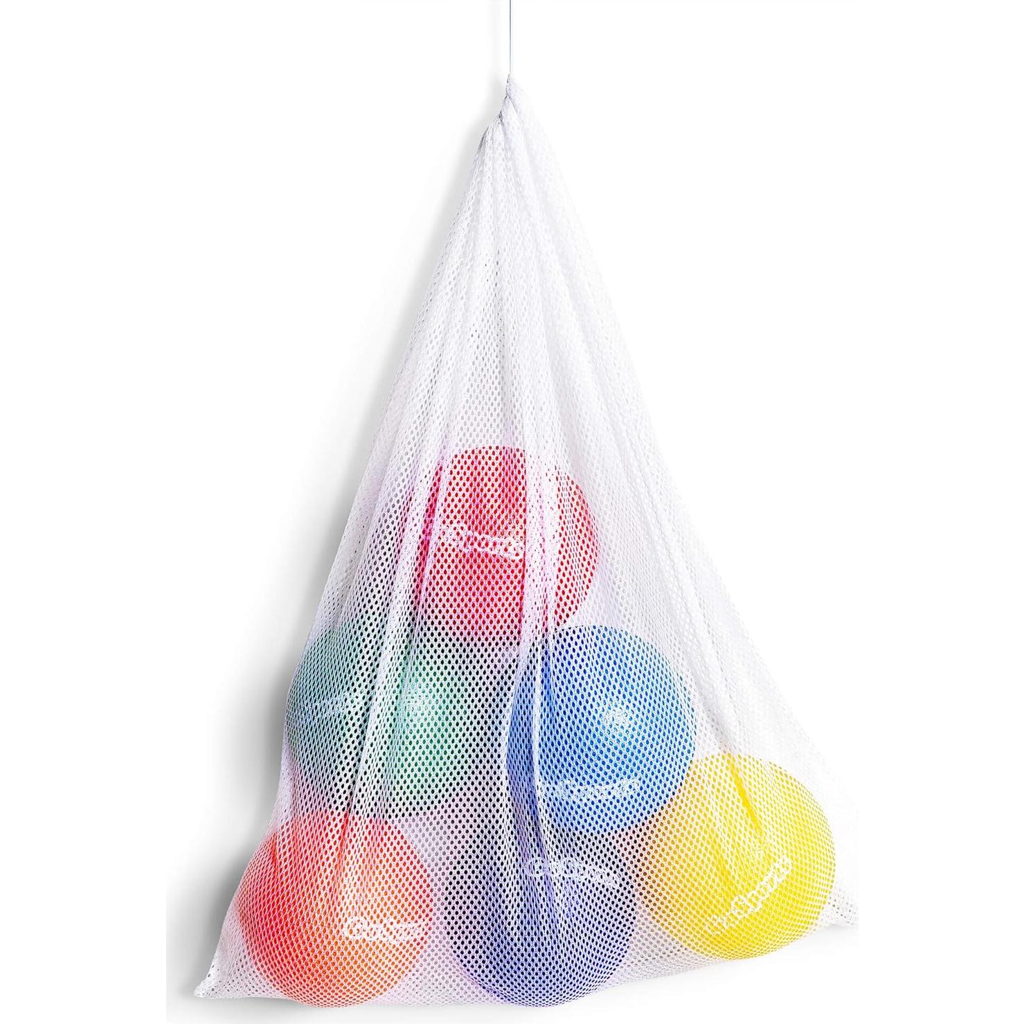 Juego de 6 Pelotas de Dodgeball Inflables GoSports 12.7 cm
