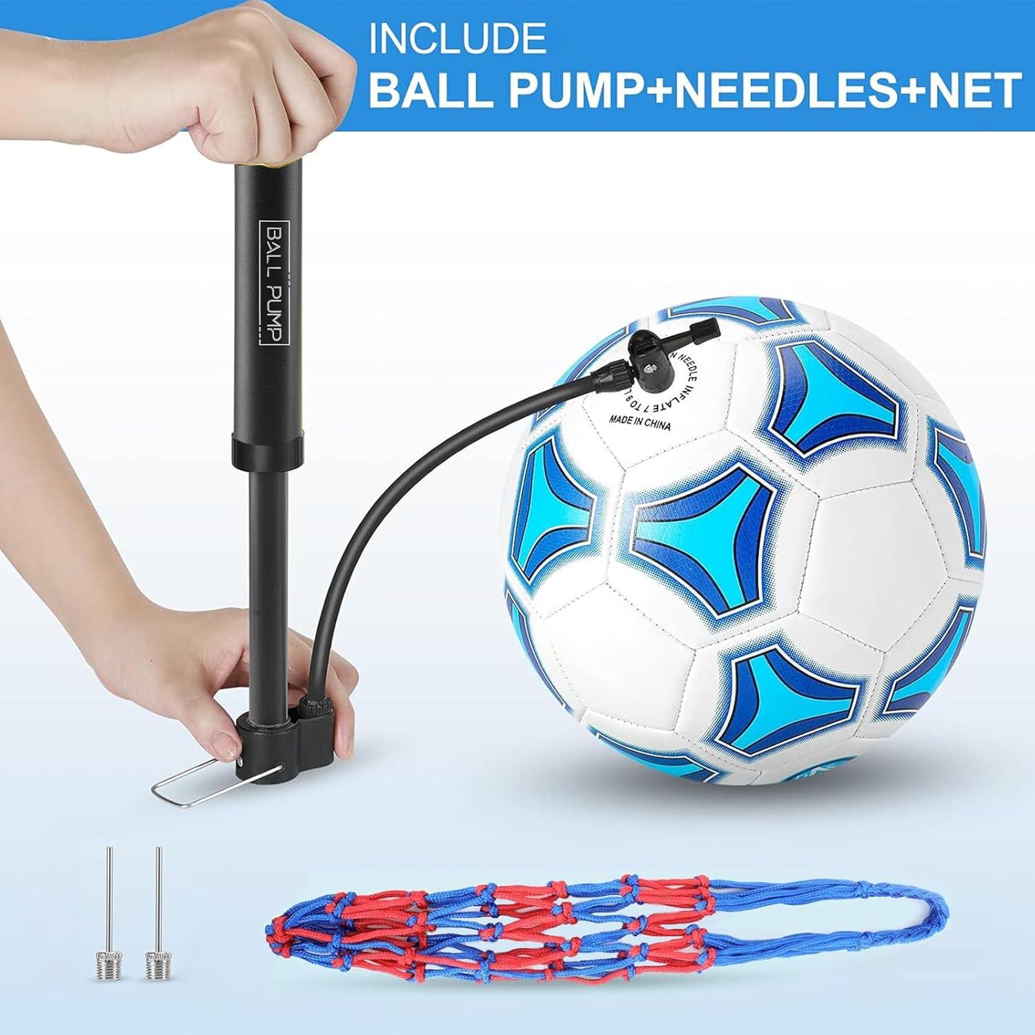 Balón de Fútbol STEEFAN Tamaño 4 Cambiante Color con Bomba