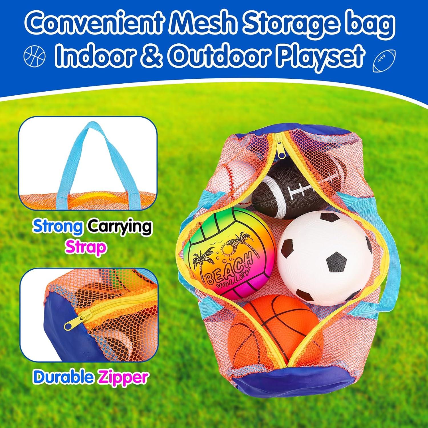 Set de 5 Pelotas Deportivas Qirptey para Niños 1-3 Años