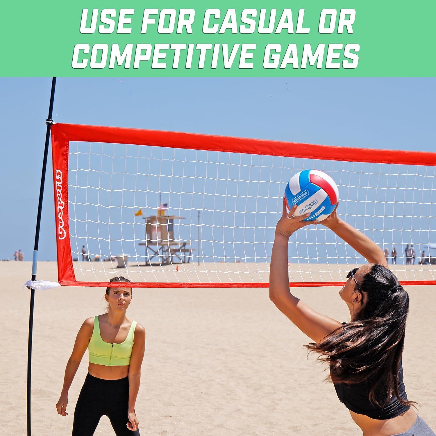 Balón de Voleibol GoSports Soft Touch - Tamaño Único - 0.45 kg