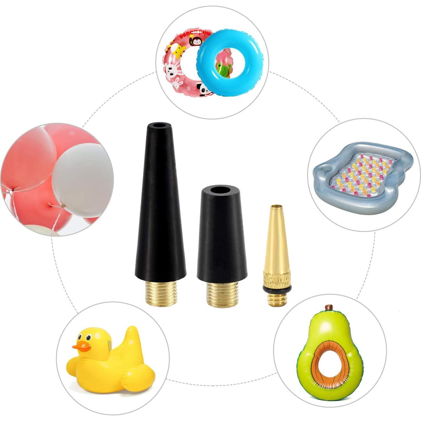 Kit de Adaptadores de Válvula YASI 16PCS para Bicicleta y Pelotas