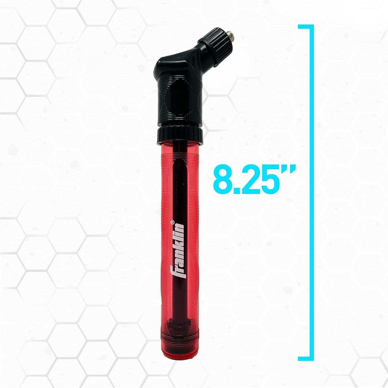 Bomba de Inflado Doble Acción Franklin Sports 19 cm Manual