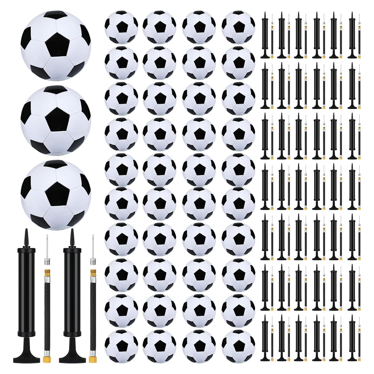 Paquete 12 Balones de Fútbol Tamaño 5 Leyndo con Bombas