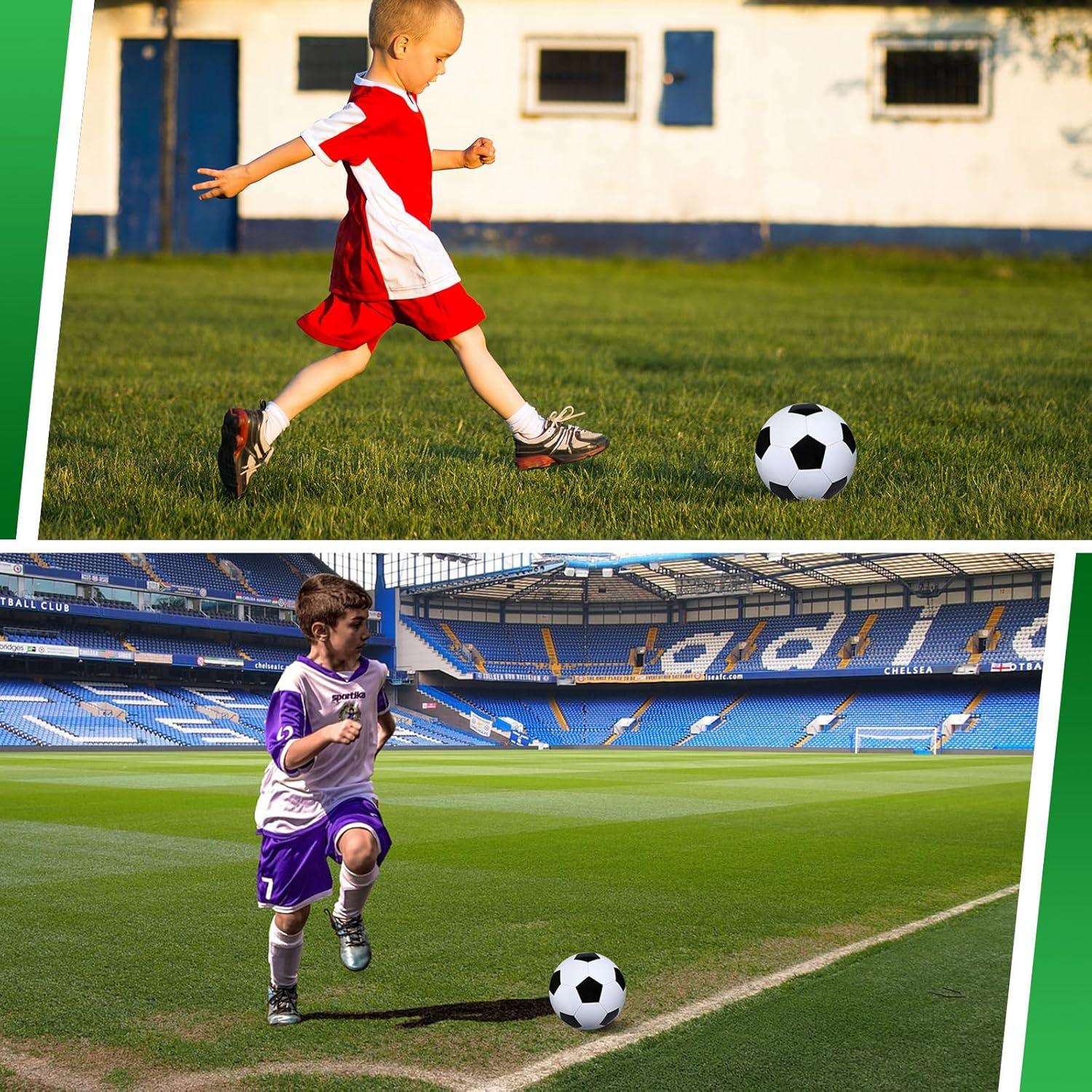 Paquete 12 Balones de Fútbol Tamaño 5 Leyndo con Bombas