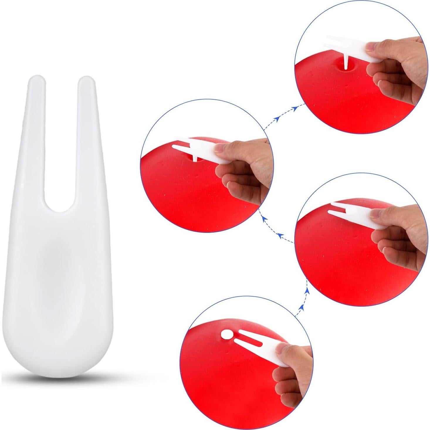 Bomba de Aire Manual PEUTIER para Balones Inflables con 10 Tapones