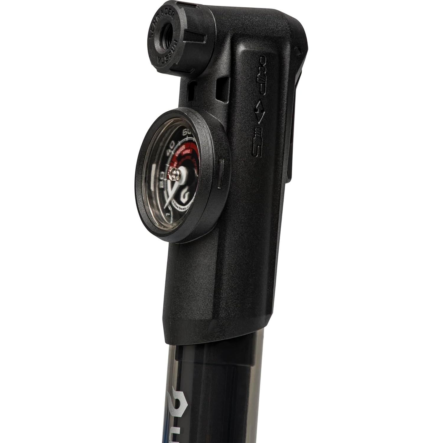 Bomba de Marco Telescópica Blackburn con Manómetro 120 PSI