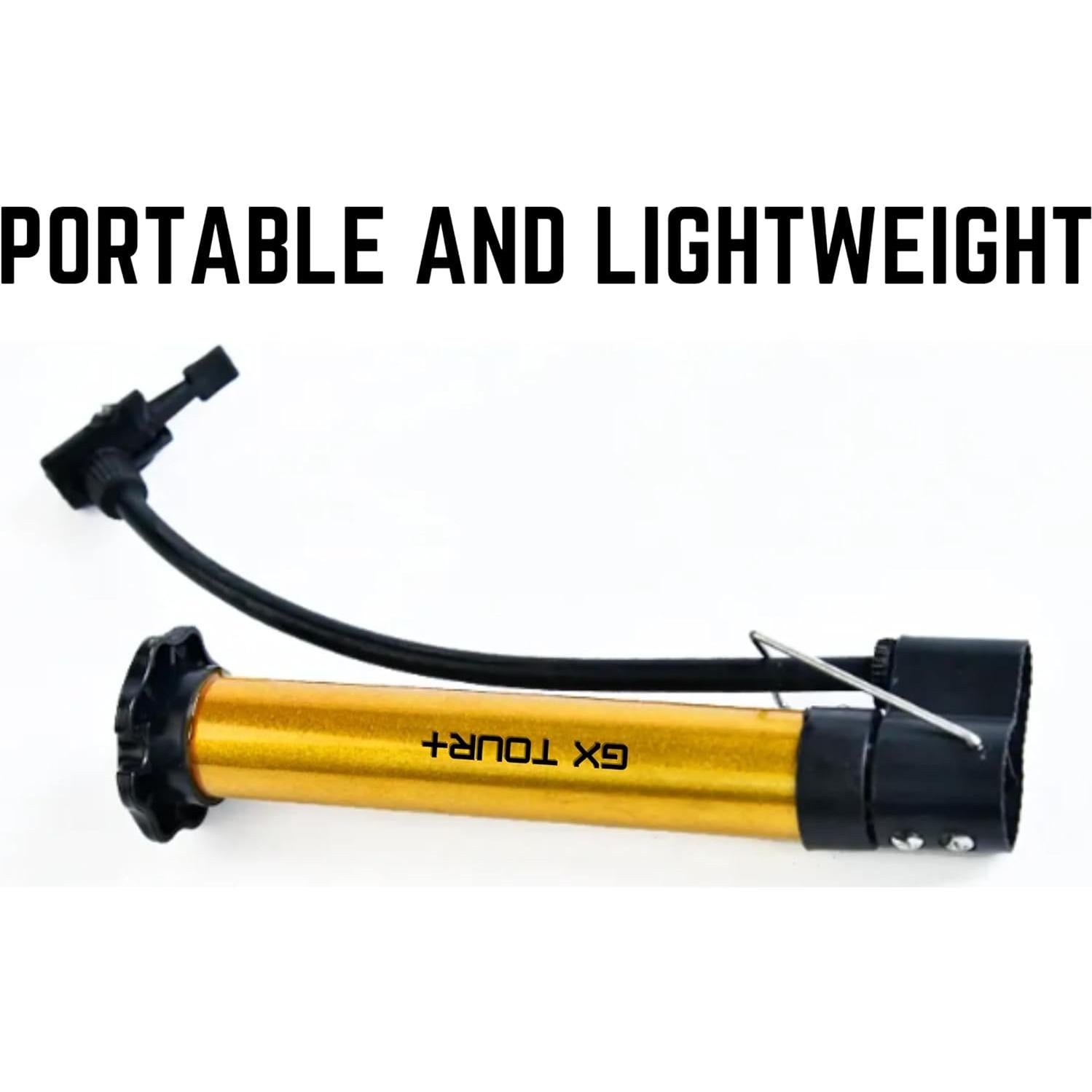 Inflador Manual GX TOUR+ Multiuso para Pelotas Deportivas