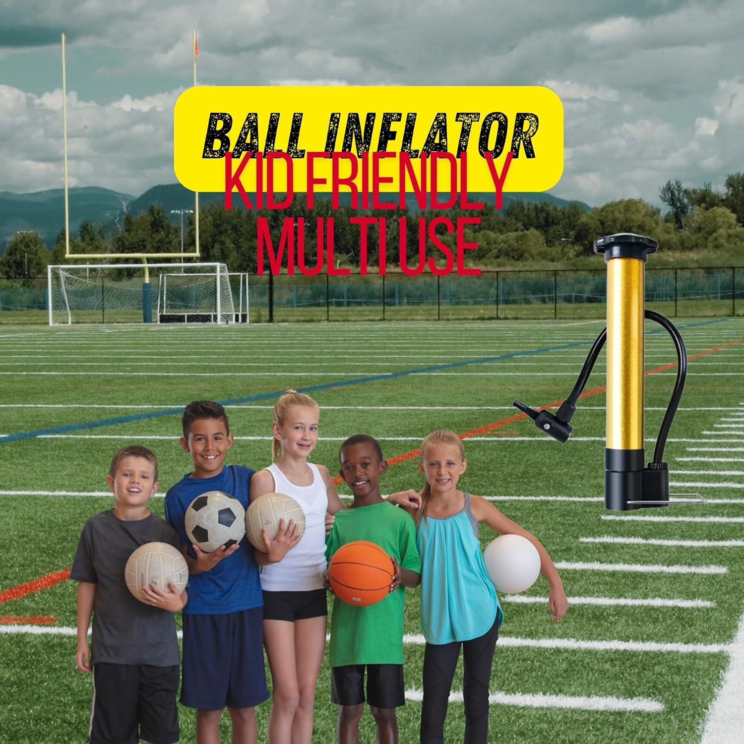 Inflador Manual GX TOUR+ Multiuso para Pelotas Deportivas