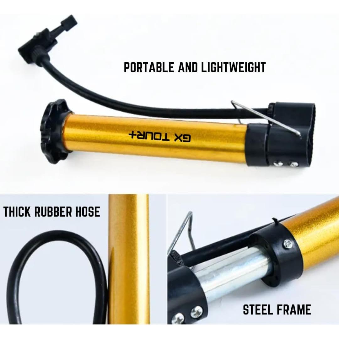 Inflador Manual GX TOUR+ Multiuso para Pelotas Deportivas