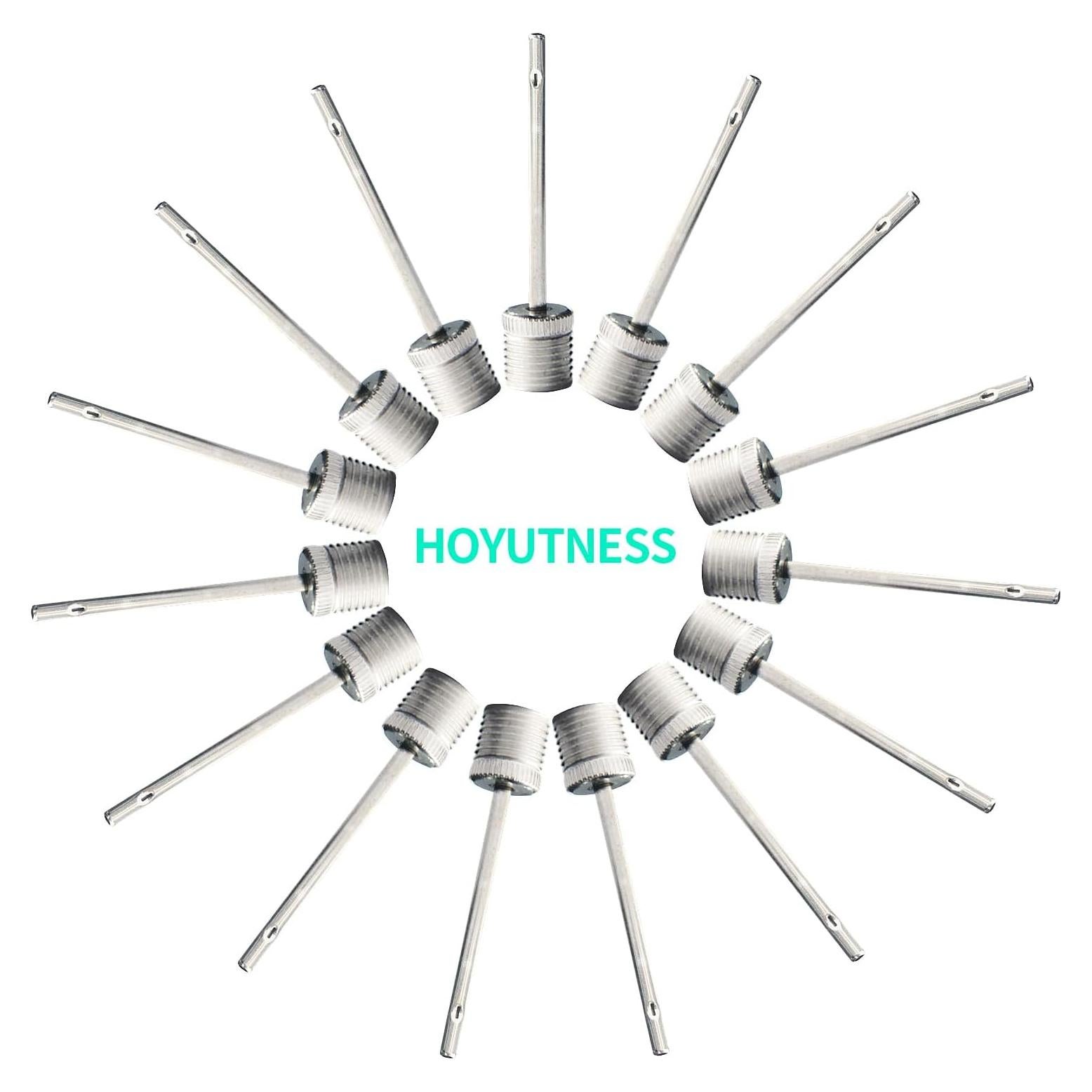 Agujas de Inflado Universales HOYUTNESS - Paquete de 15