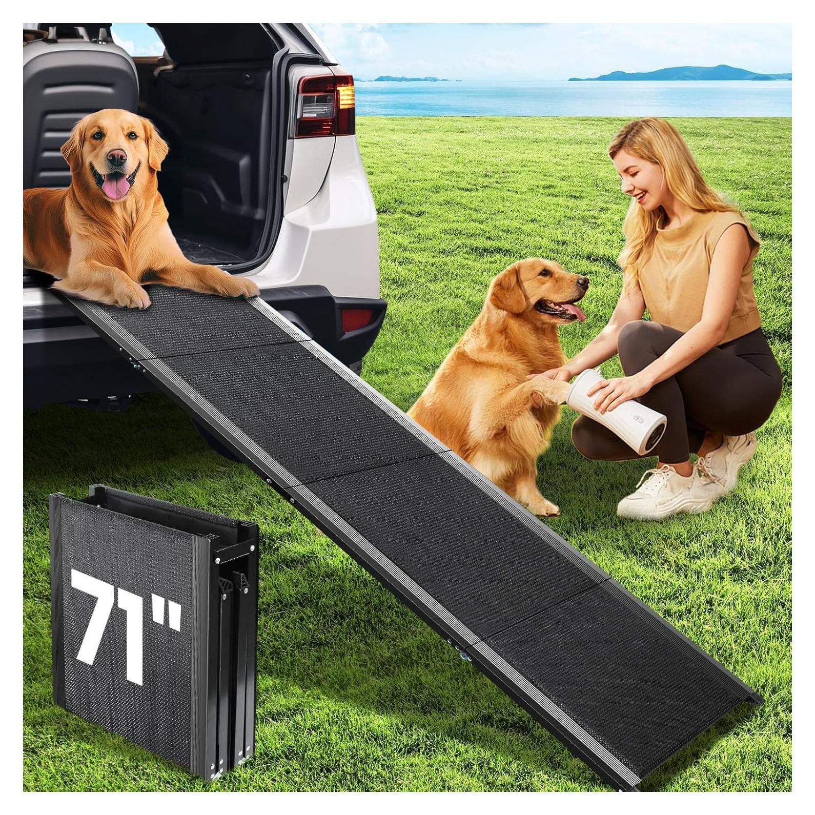 Rampa Plegable para Perros PALATALA 180 cm Antideslizante