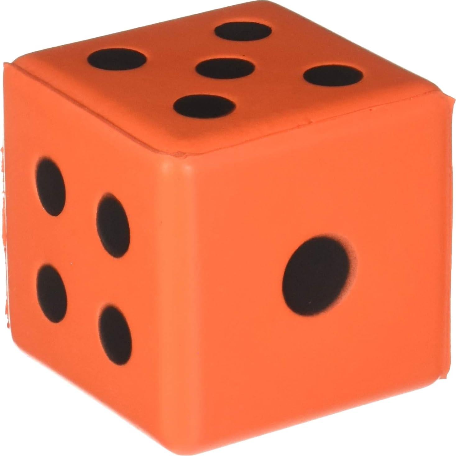 Dados de espuma grandes S&S Worldwide 8.3 cm set de 6 colores