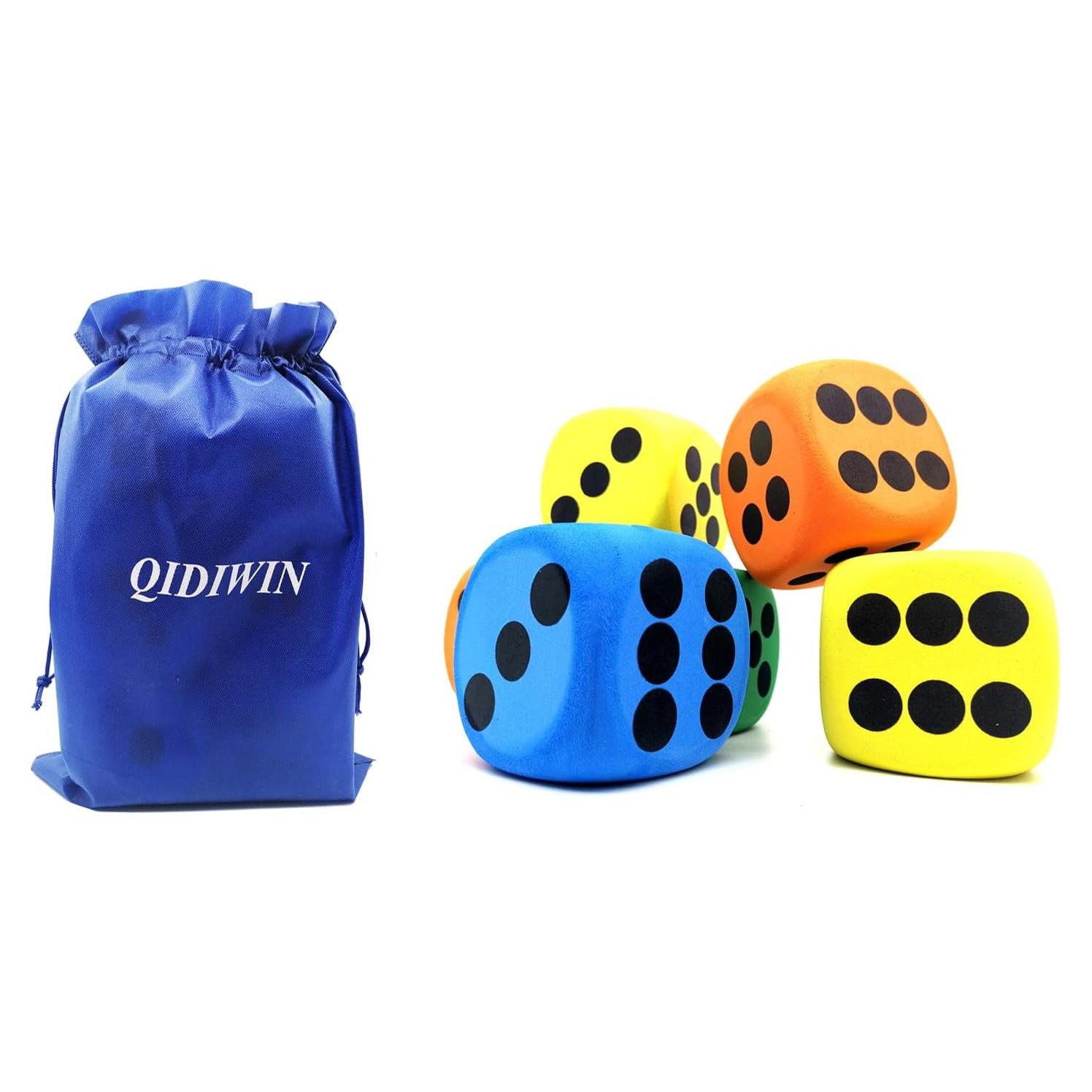 Dados de Espuma EVA Gigantes 6PCS - Juguete Educativo