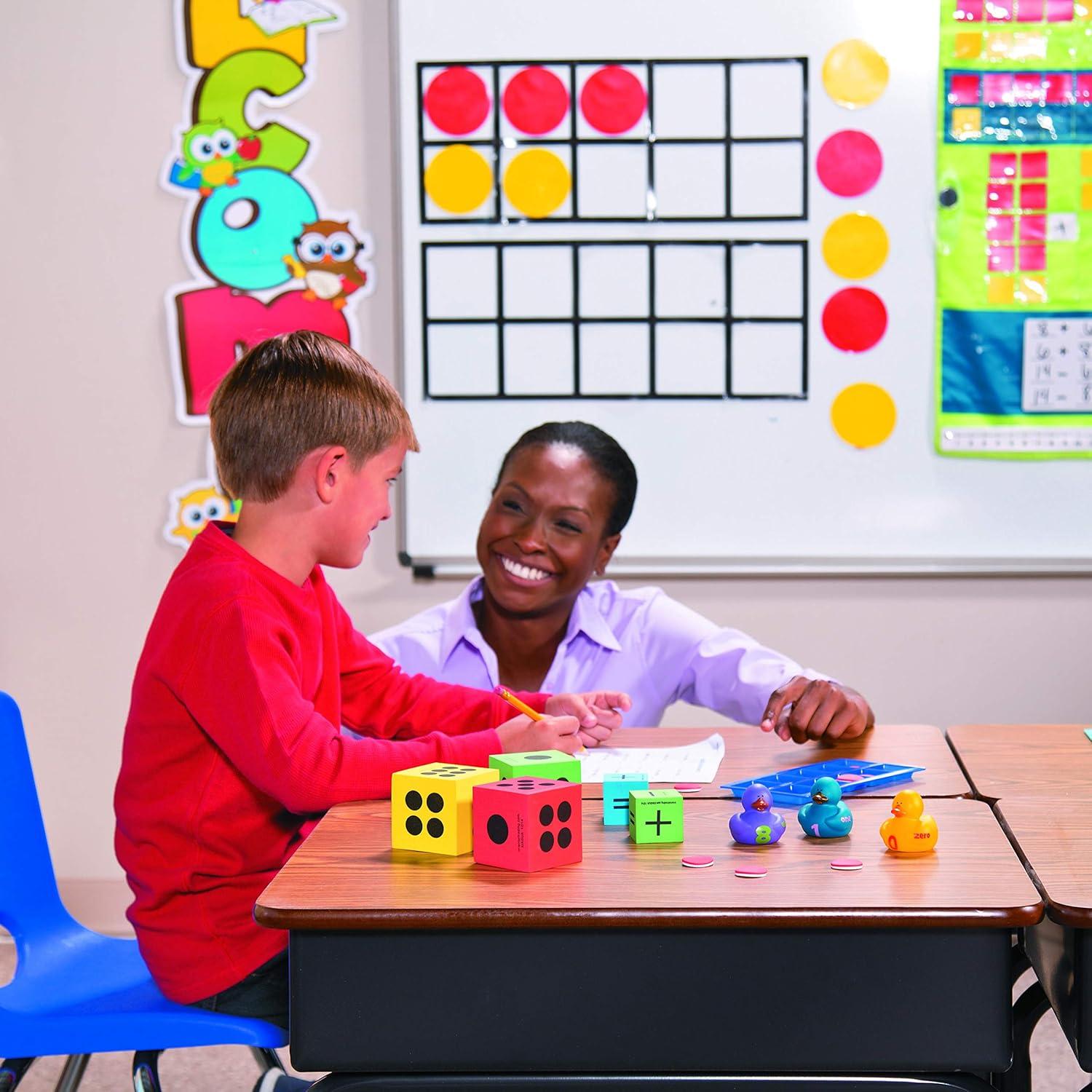 Dados Jumbo de Espuma Fun Express Asortidos 6.35 cm - Juegos