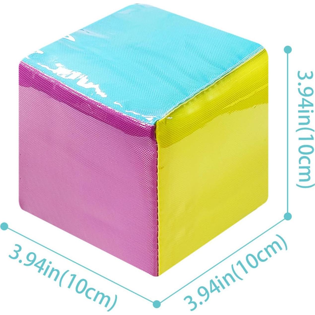 Dados de Tela Suave Caralin 10cm para Aprendizaje Educativo