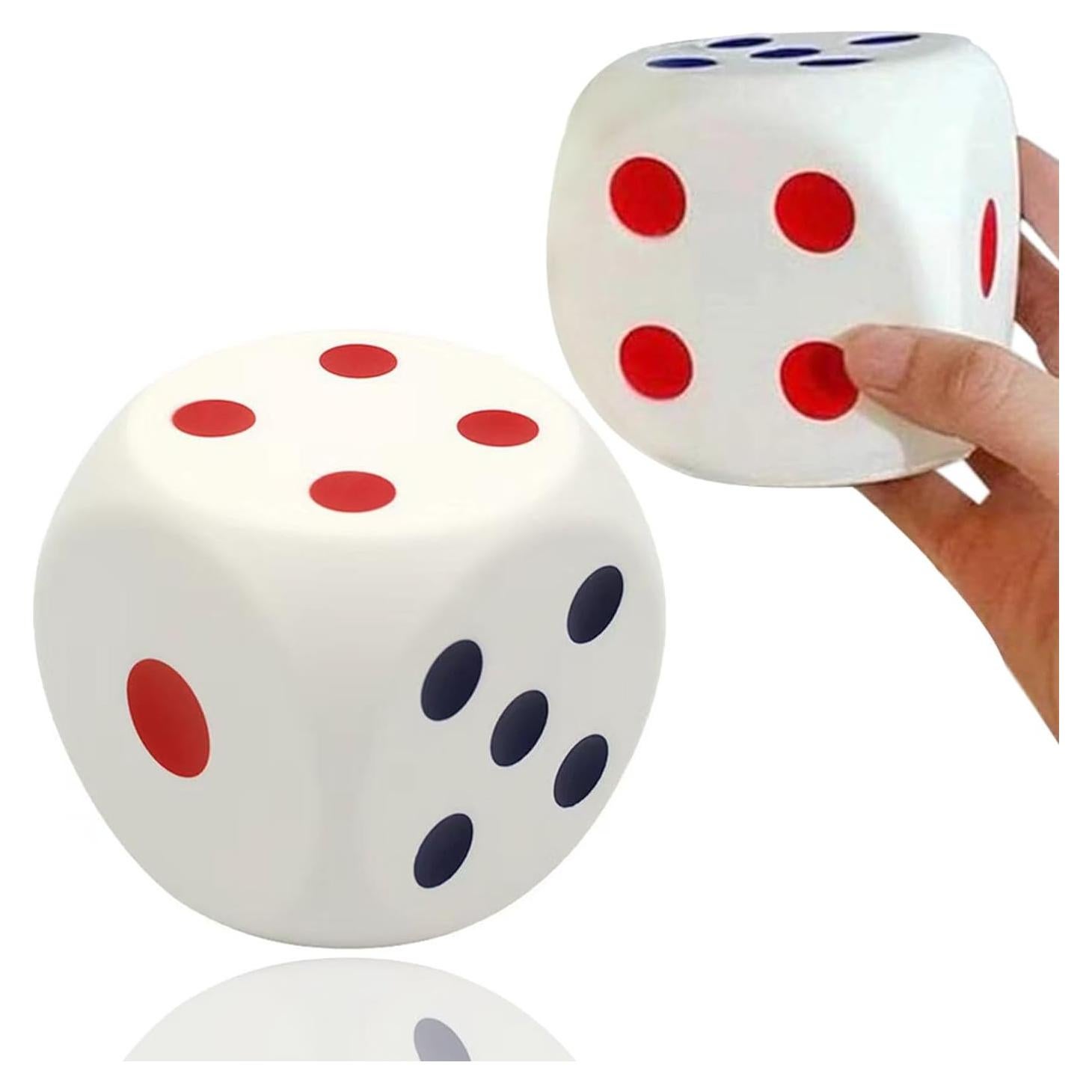 Bola Antiestrés en Forma de Dado Banngo 8 cm - Alivio de Ansiedad